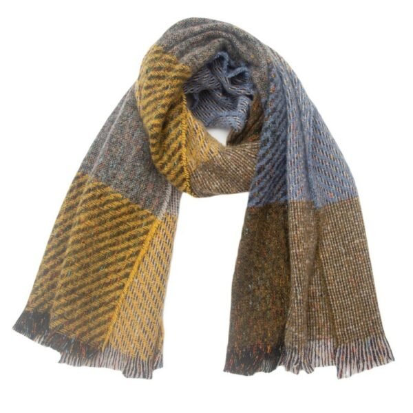 Men's And Women's Large Plaid Scarf Shawl - Image 9