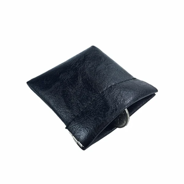 Pu Leather Coin Purse Women Men Small Mini Short Wallet Bag Money Change Key Earbuds Travel Credit Card Holder for Kids Girl - Image 12