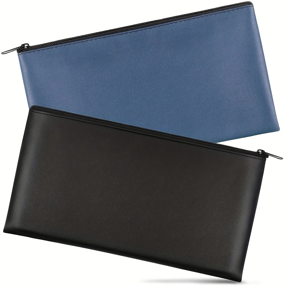 1pcs zipper purse is used to hold cash wallet, coins, cosmetics bills, check wallets, receipt clips. - Image 8