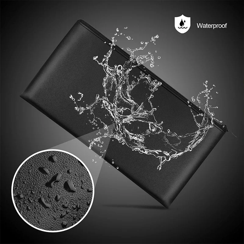 1pcs zipper purse is used to hold cash wallet, coins, cosmetics bills, check wallets, receipt clips. - Image 3