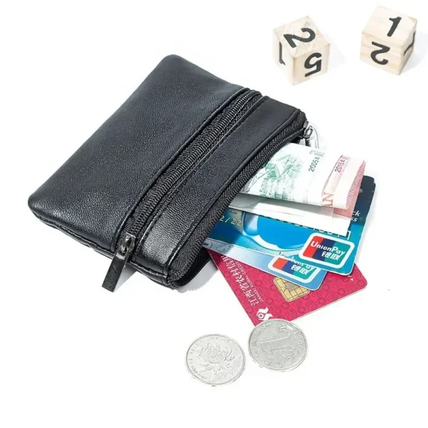 Women Men Coin Purse Men Small Bag Wallet Change Purses Zipper Money Bags Children Mini Wallets Leather Key Holder carteira - Image 5