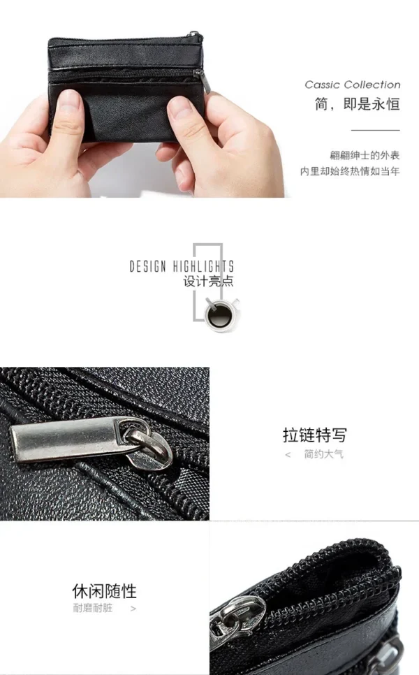 Women Men Coin Purse Men Small Bag Wallet Change Purses Zipper Money Bags Children Mini Wallets Leather Key Holder carteira - Image 16