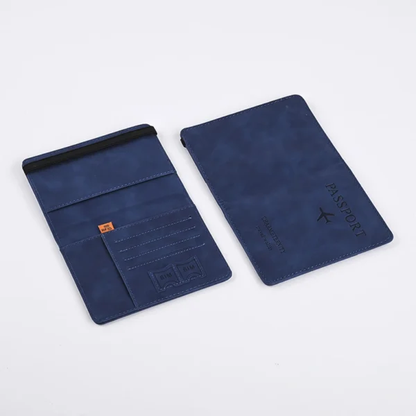 Men PU Leather Wallet Travel Passport Purse Card Male Travel Accessories Hand Carry Passport Business Cards Holder Wallet - Image 27