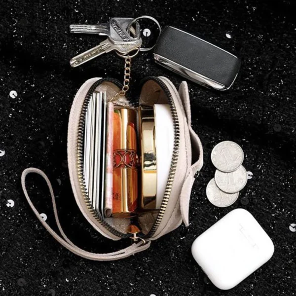 PU Leather Elephant Money Bag Women Coin Purse With Key Ring Multifunctional Zipper Storage Bags Key Case - Image 11